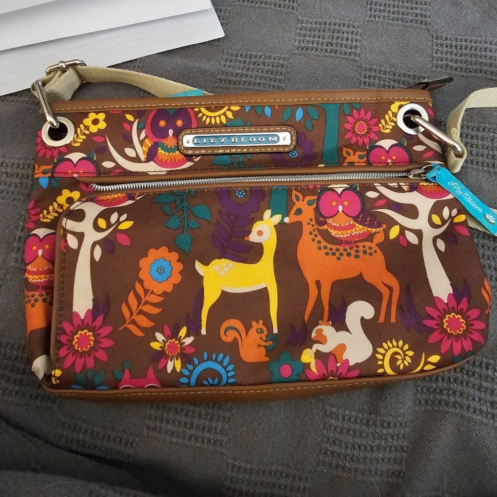 Lily Bloom Animal Print Crossbody‎
